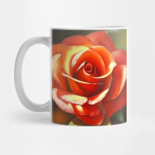 Orange Rose Mug